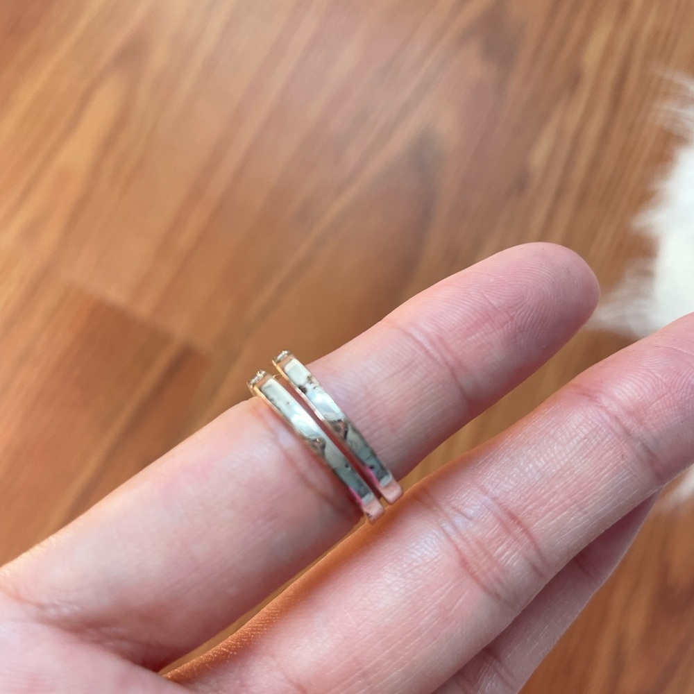 Swarovski element CZ halo ring - Picture 2 of 4